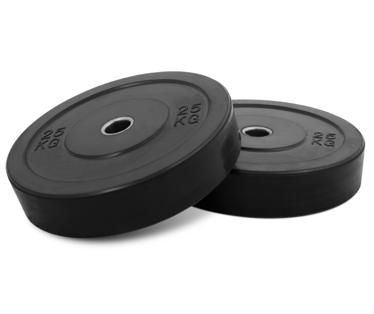 Bumper weight, rubbered boom disk 25 kg