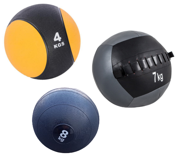 Palline Slam Ball SET 2 kg - 25 kg