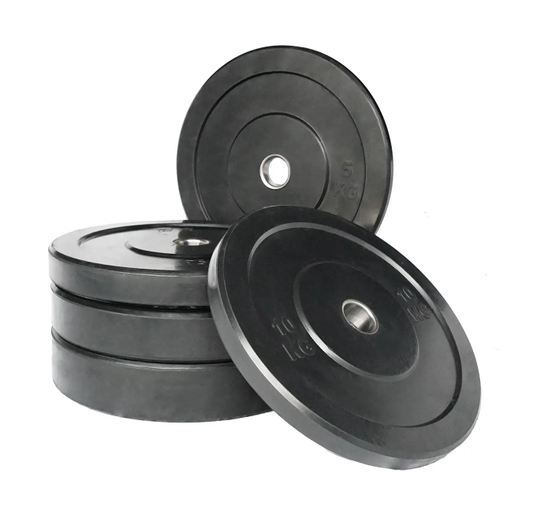 Bumper weights Set 150 kg black