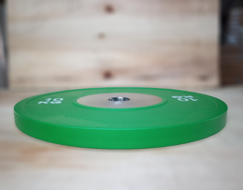 Tekmovalni bumper disk 10 kg
