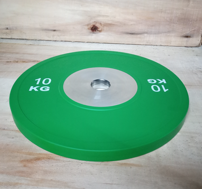 Tekmovalni bumper disk 10 kg
