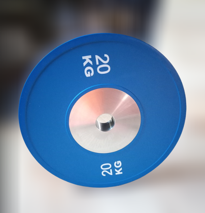 Tekmovalni Bumper uteži koluti set 150 kg
