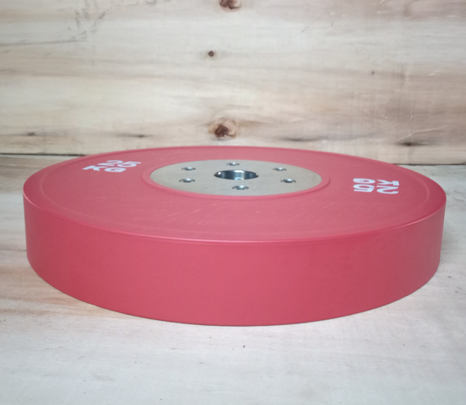 Tekmovalni bumper disk 25 kg