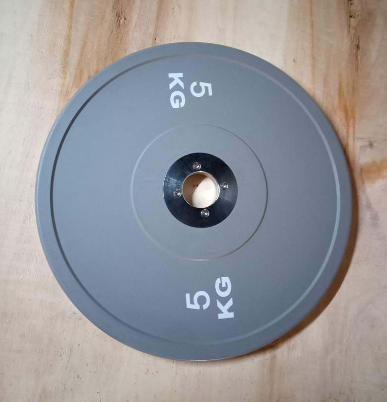 Tekmovalni Bumper uteži koluti set 150 kg