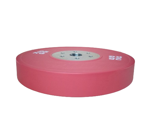 Tekmovalni bumper disk 25 kg