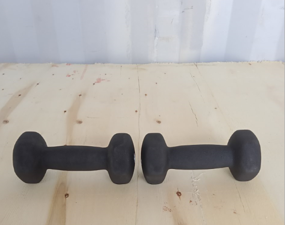 Hex ročka iz neoprena in litega železa 1,5 kg | Heksagonalna utež