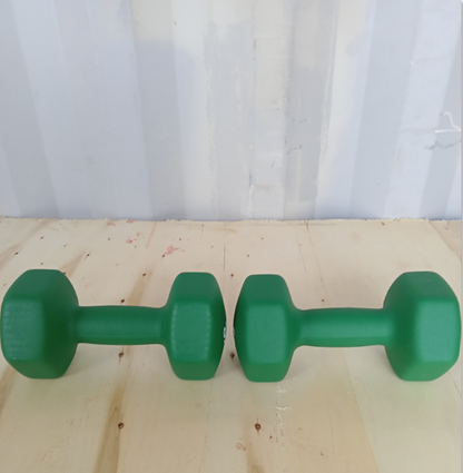 Hex ročka iz neoprena in litega železa 9 kg | Heksagonalna utež