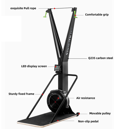 Profesionalni zračni smučarski simulator Ski Erg - Fitnes naprava