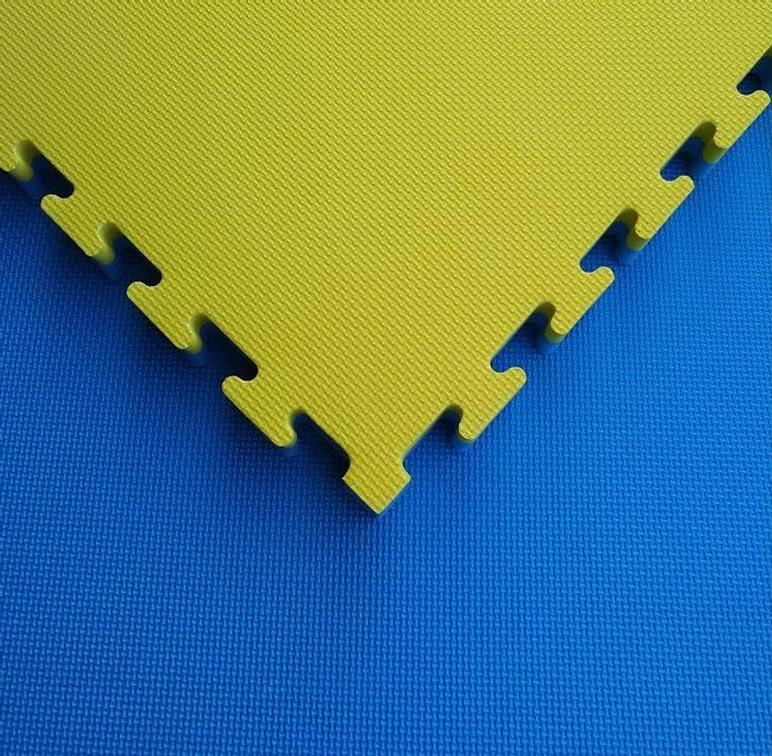 Tatami podloga 4 cm rumeno-modra