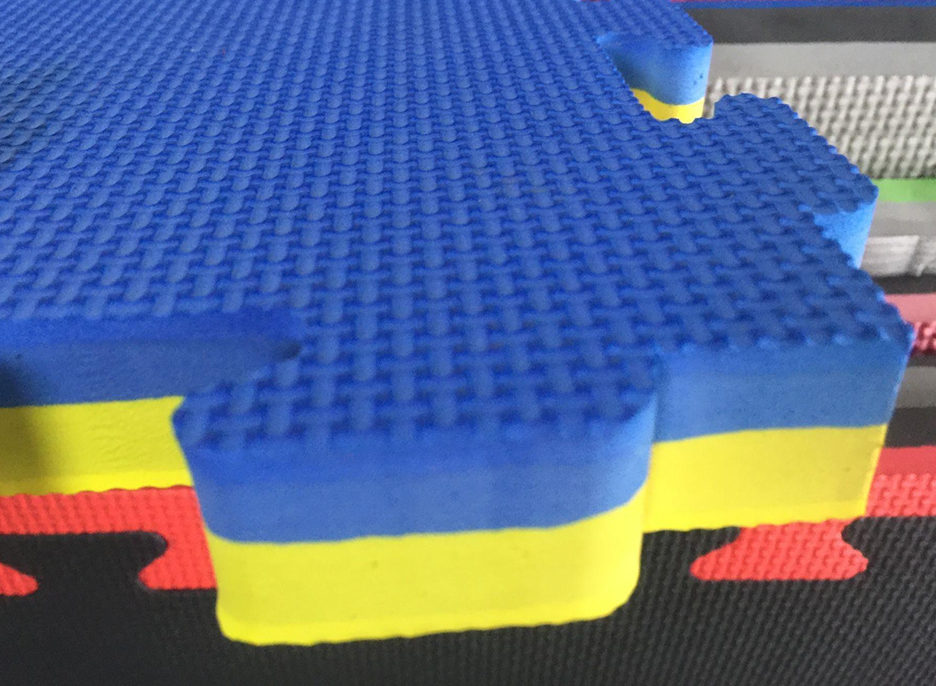 Tatami podloga 4 cm rumeno-modra