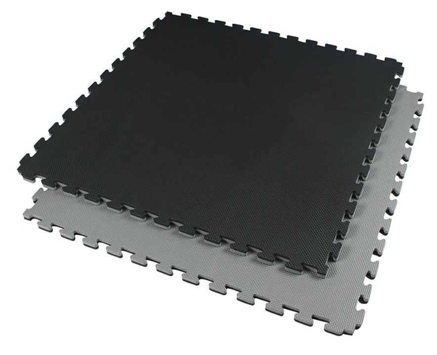Tatami podloga 4 cm sivo-črna