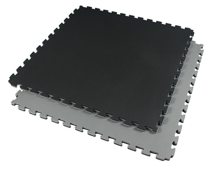Tatami podloga 4 cm sivo-črna